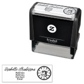 Liebe Nähadresse Business Permastempel (Beispiel)