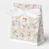 Liebe Nähen Grau Geschenkschachtel (Vorderseite)