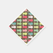 Liebe Nähen Mannequin Brown Serviette (Ecke)