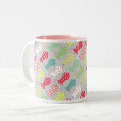 Liebe Nähen Mannequin Grau Zweifarbige Tasse (Vorderseite Links)