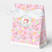 Liebe Nähen rosa Geschenkschachtel (Vorderseite)