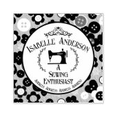 Liebe Nähen Vintag Gummistempel (Prägung)