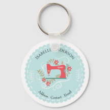 Liebe Nähmaschine. Blau