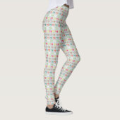Liebe Nähmaschine Grau Leggings (Rechts)
