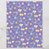 Liebe Nähmaschine Lila (Rückseite)