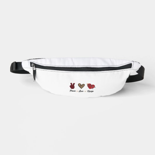 Liebe nähren bauchtasche (Vorderseite)