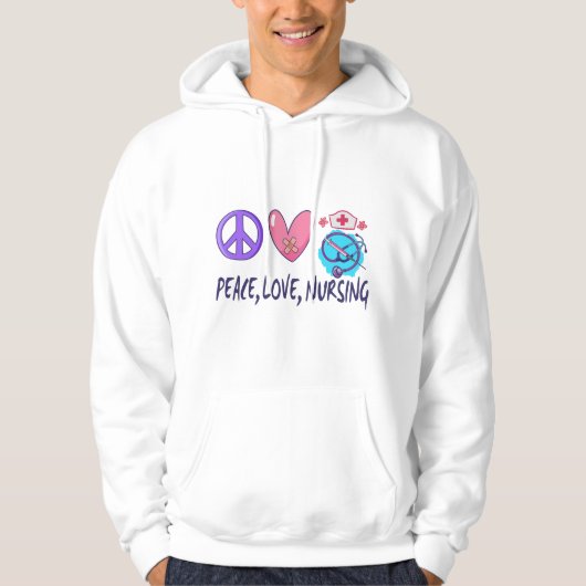 Liebe nähren hoodie (Vorderseite)