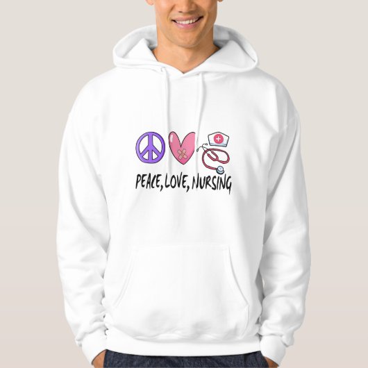 Liebe nähren hoodie (Vorderseite)