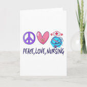 Liebe nähren karte (Vorderseite)