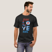 Liebe nähren T-Shirt (Vorne ganz)