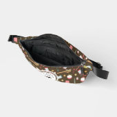 Liebe Nähzubehör braun Bauchtasche (Offen)