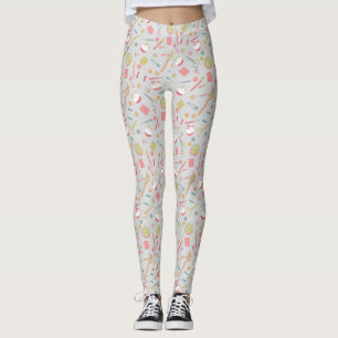 Liebe Nähzubehör Grau Leggings
