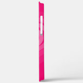 Liebe - Name hinzufügen / Text - Romantisches Rosa Case-Mate iPhone Hülle (Rückseite / Links)