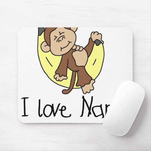 Liebe Nana des Affe-I Mousepad (Mit Mouse)