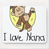 Liebe Nana des Affe-I Mousepad (Vorne)