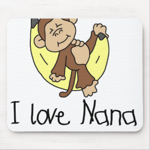 Liebe Nana des Affe-I Mousepad
