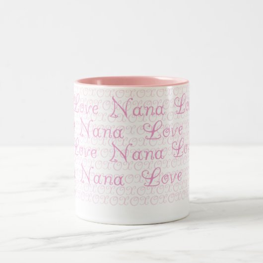 Liebe Nana Zweifarbige Tasse (Mittel)