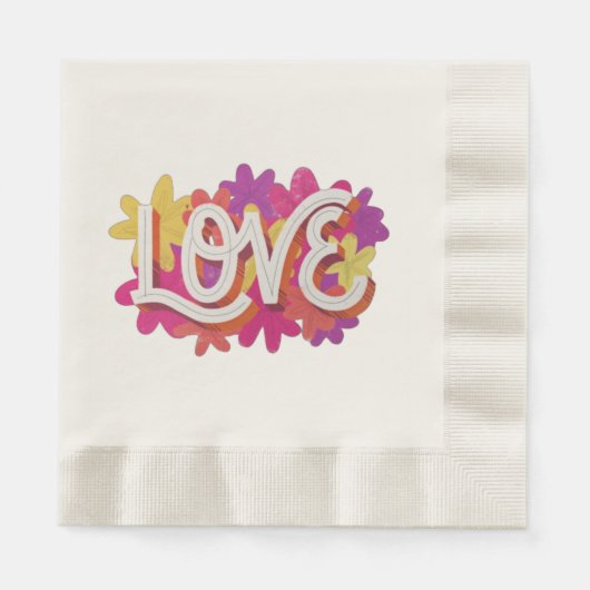 LIEBE Napkins Serviette (Vorderseite)