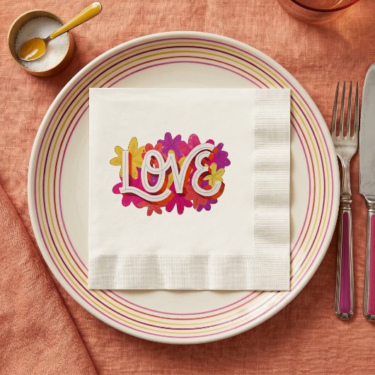 LIEBE Napkins Serviette