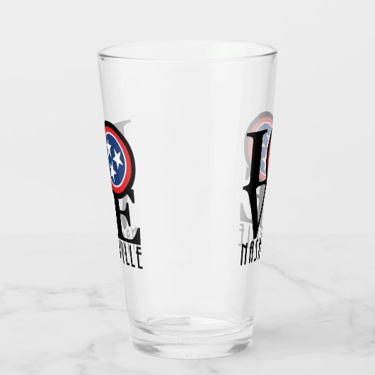 LIEBE Nashville Glas (Rechts)