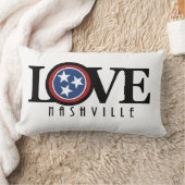 LIEBE Nashville Tennessee Lendenkissen (Decke)