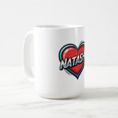 Liebe Natasha Kaffeetasse (Vorderseite Links)