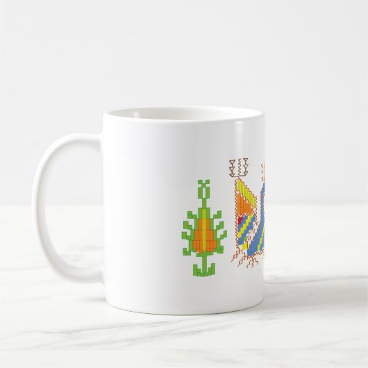 Liebe Native Bulgarische Motive Classic Tasse (Links)