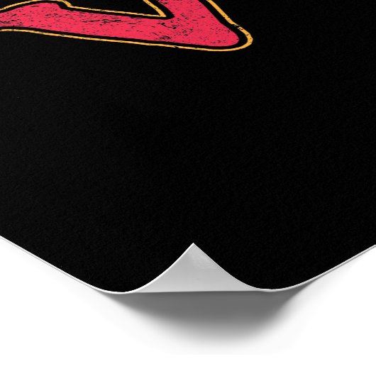 Liebe Native Proud Native American Day Support Poster (Ecke)