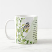 Liebe Natur Inspiration Zitat Lord Byron Kaffeetasse (Links)