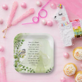 Liebe Natur Inspiration Zitat Lord Byron Pappteller (Party)