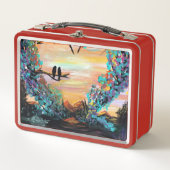 Liebe Natur Metall Brotdose (Vorderseite)