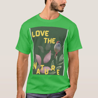 Liebe-Natur-T-Shirt T-Shirt