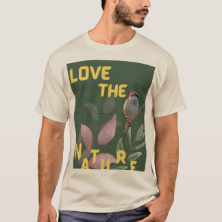 Liebe-Natur-T-Shirt T-Shirt
