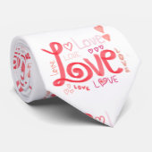 LIEBE Neck Tie Krawatte (Gerollt)