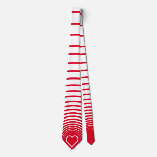 Liebe Neck Tie Romantisches Rotes Herz - Ihre Farb Krawatte