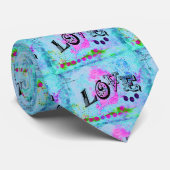 Liebe Necktie Krawatte (Gerollt)