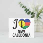 Liebe Neukaledonien Postkarte (Stehend Vorderseite)