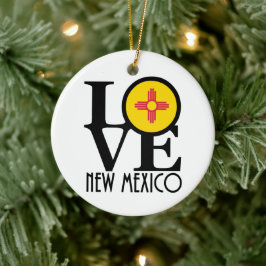LIEBE New Mexico Keramik Ornament