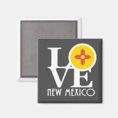 LIEBE New Mexico Magnet (Vorderseite/Rückseite)
