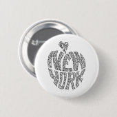 LIEBE NEW YORK BUTTON (Vorne & Hinten)