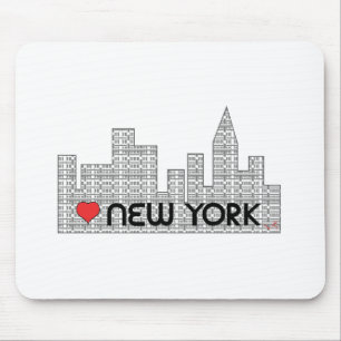 Liebe NEW YORK Mousepad