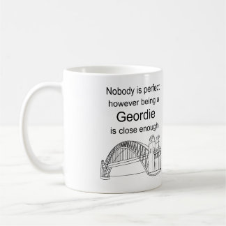 Liebe Newcastle? Liebe, die ein Geordie ist? Kaffeetasse