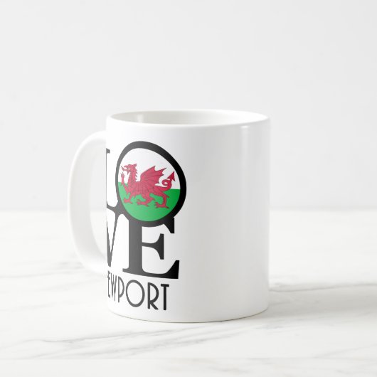 LIEBE Newport Kaffeetasse (Vorderseite Links)