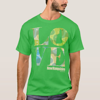 Liebe NH Camouflage Platz T-Shirt