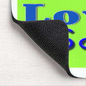 Liebe nicht hassen mousepad (Ecke)
