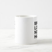 LIEBE NICHT HATE.png Kaffeetasse (Mittel)