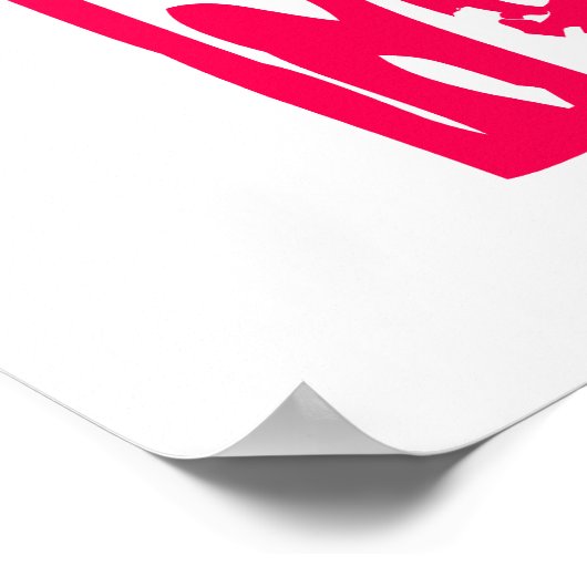 Liebe, nicht Krieg Poster (Ecke)