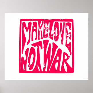 Liebe, nicht Krieg Poster