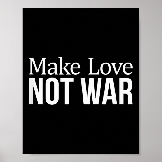 Liebe - nicht Krieg - Poster (Vorne)