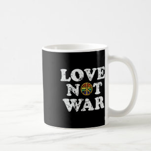 Liebe nicht Krieg Pro Frieden Anti-Krieg Vintage a Kaffeetasse